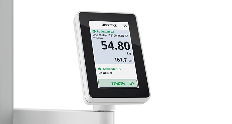 seca Scale-up Sonic - Integrationsfähige Ultraschall-Messstation mit ID-Display #1