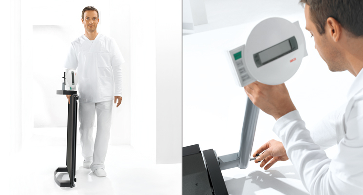 seca 665 - Integrationsfähige Rollstuhlwaage #1